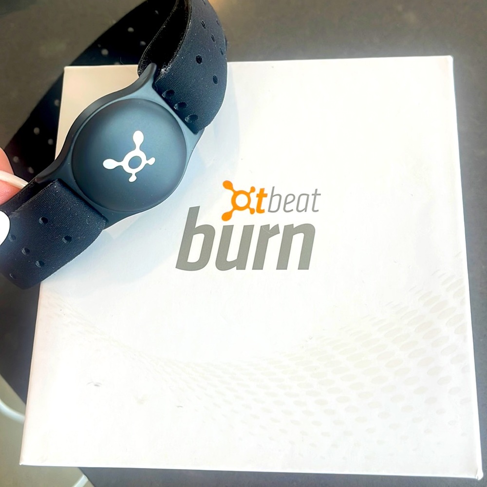 Only used three times!!!!! Orange theory heart rate monitor